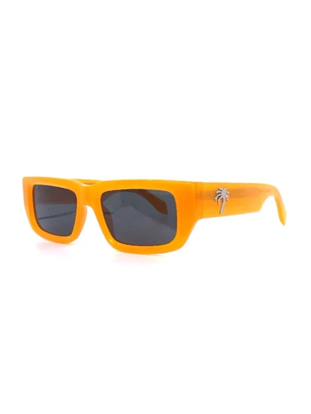 Palm Angels Sutter Sunglasses Nectarine Orange Dark Grey PERI035